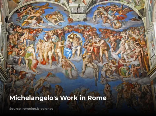 Michelangelo's Work in Rome