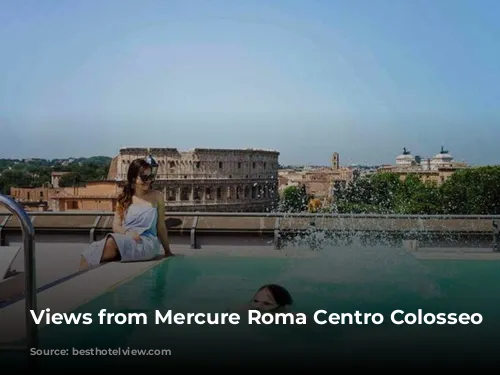 Views from Mercure Roma Centro Colosseo