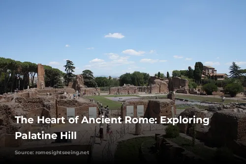 The Heart of Ancient Rome: Exploring the Palatine Hill