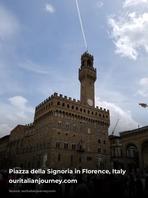 Piazza della Signoria in Florence, Italy - ouritalianjourney.com