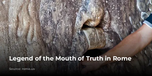 Legend of the Mouth of Truth in Rome