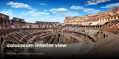 colosseum interior view