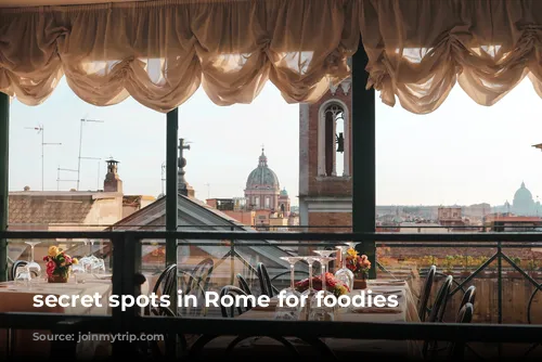 secret spots in Rome for foodies