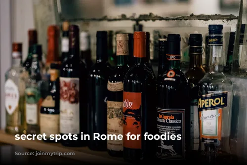 secret spots in Rome for foodies
