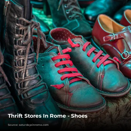 Thrift Stores In Rome  - Shoes