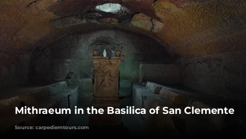 Mithraeum in the Basilica of San Clemente