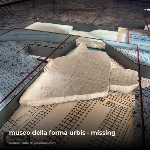 museo della forma urbis - missing pieces