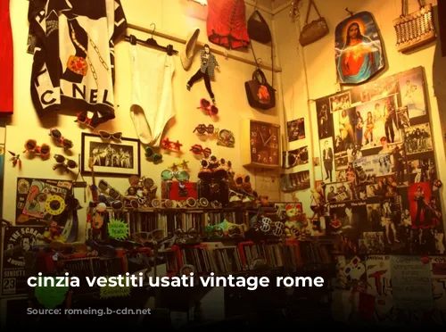 cinzia vestiti usati vintage rome