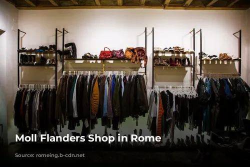 Moll Flanders Shop in Rome