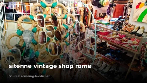 sitenne vintage shop rome