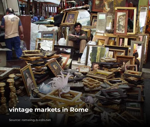 vintage markets in Rome