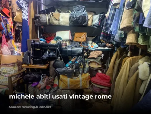 michele abiti usati vintage rome