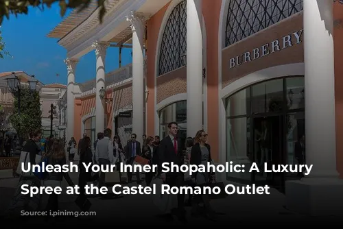 Unleash Your Inner Shopaholic: A Luxury Shopping Spree at the Castel Romano Outlet