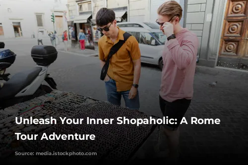 Unleash Your Inner Shopaholic: A Rome Shopping Tour Adventure