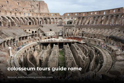 colosseum tours guide rome