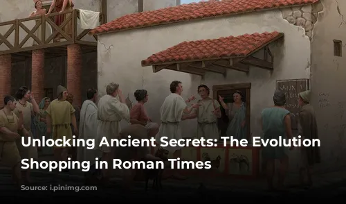 Unlocking Ancient Secrets: The Evolution of Shopping in Roman Times