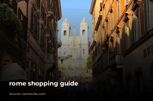 rome shopping guide