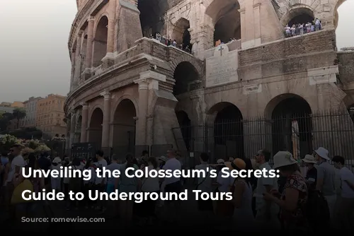 Unveiling the Colosseum's Secrets: A Guide to Underground Tours