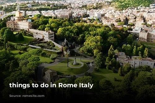 things to do in Rome Italy