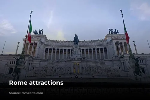 Rome attractions