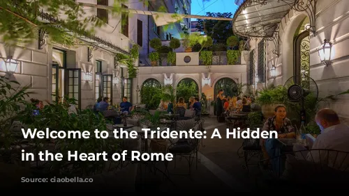 Welcome to the Tridente: A Hidden Gem in the Heart of Rome