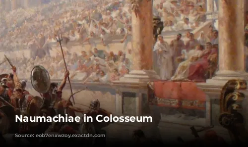 Naumachiae in Colosseum