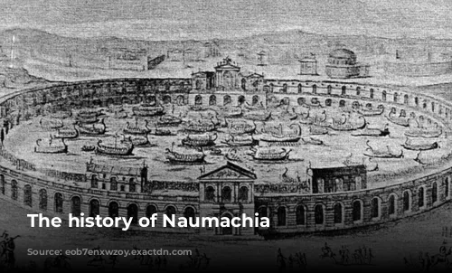 The history of Naumachia