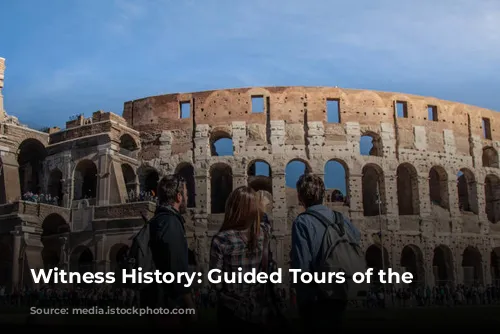 Witness History: Guided Tours of the Colosseum